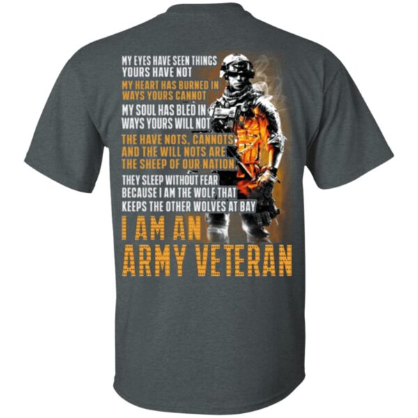 I Am An Army Veteran Shirt