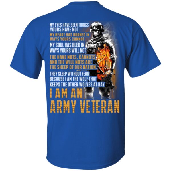 I Am An Army Veteran Shirt