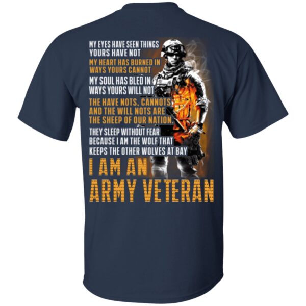 I Am An Army Veteran Shirt
