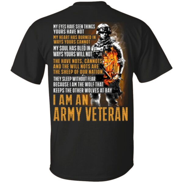 I Am An Army Veteran Shirt