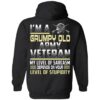 I'm A Grump Old Army Veteran - Men Back Shirt