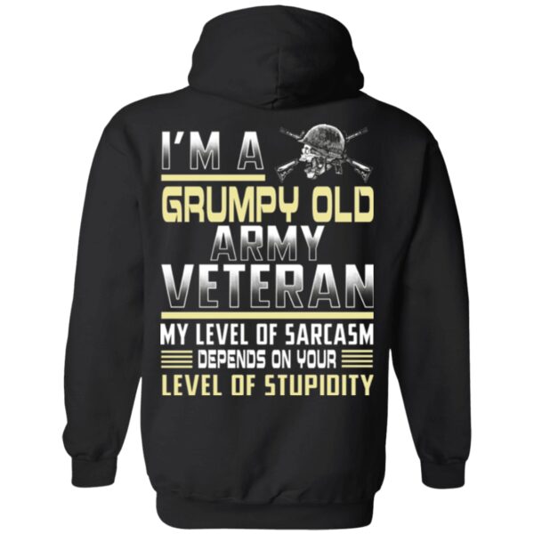 I'm A Grump Old Army Veteran - Men Back Shirt