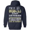 I'm A Grump Old Army Veteran - Men Back Shirt
