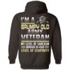 I'm A Grump Old Army Veteran - Men Back Shirt