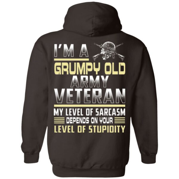 I'm A Grump Old Army Veteran - Men Back Shirt