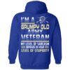 I'm A Grump Old Army Veteran - Men Back Shirt