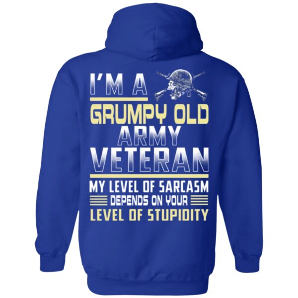 I'm A Grump Old Army Veteran - Men Back Shirt