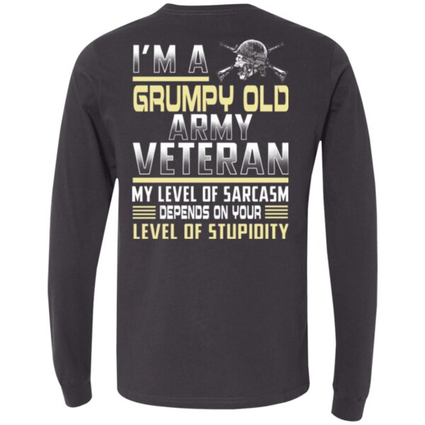 I'm A Grump Old Army Veteran - Men Back Shirt