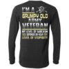 I'm A Grump Old Army Veteran - Men Back Shirt