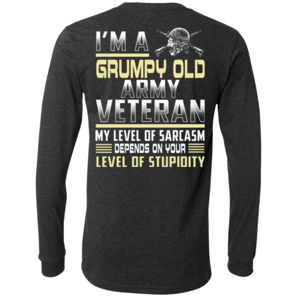 I'm A Grump Old Army Veteran - Men Back Shirt