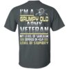 I'm A Grump Old Army Veteran - Men Back Shirt