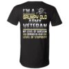 I'm A Grump Old Army Veteran - Men Back Shirt