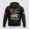 US Marines Corps Veteran Hoodie - Never Underestimate An Old Man Who Served The Marines Corps