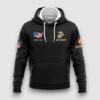 US Marines Corps Veteran Hoodie - Never Underestimate An Old Man Who Served The Marines Corps