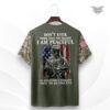 military army graphic t-shirt