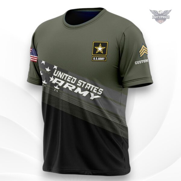 custom US Army veteran t shirt
