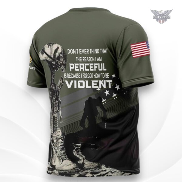 custom US Army veteran t shirt