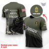 custom US Army veteran t shirt