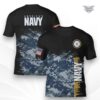 navy digital camo t shirt