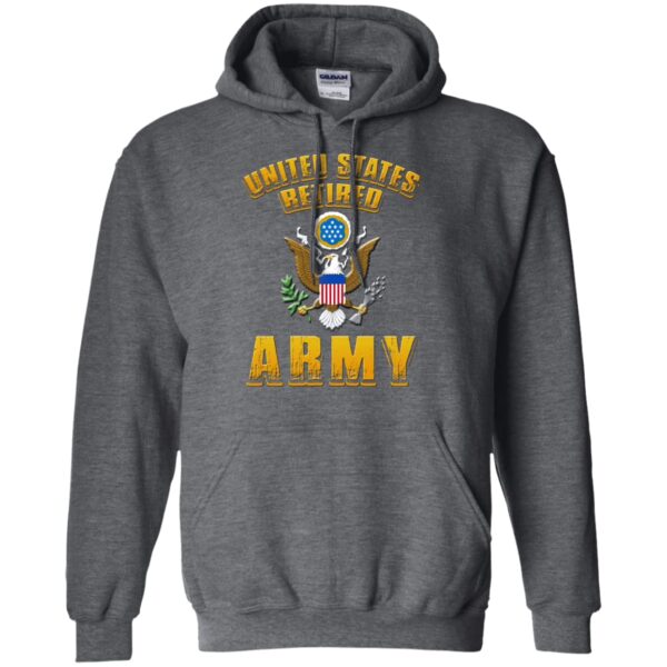 Us Retired Army Veteran FronShirt (T-shirt, Hoodie, Long Sleeve)