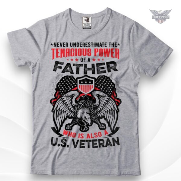 US veteran father T‑shirt