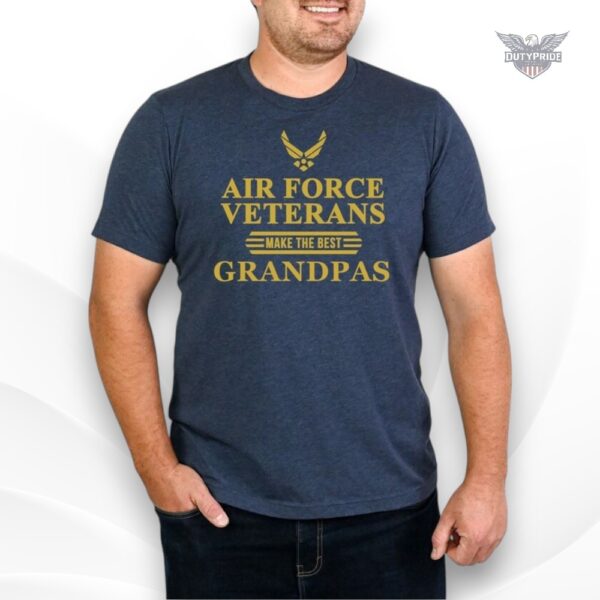 air force veteran grandpa shirt