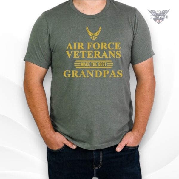 air force veteran grandpa shirt