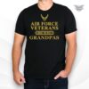 air force veteran grandpa shirt