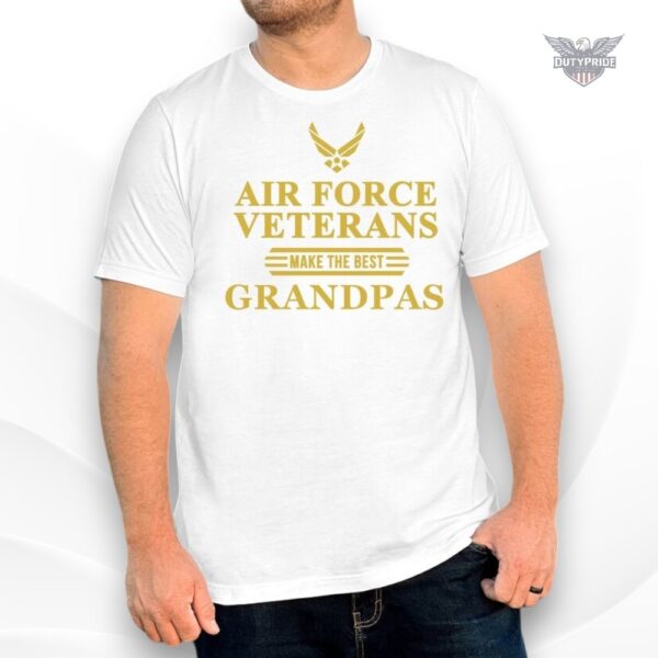 air force veteran grandpa shirt