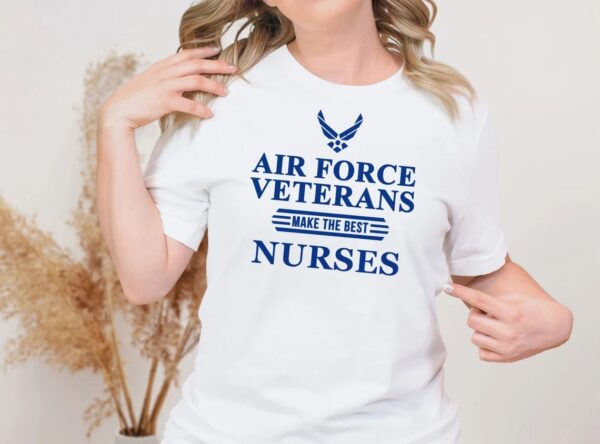 air force veteran nurse shirt