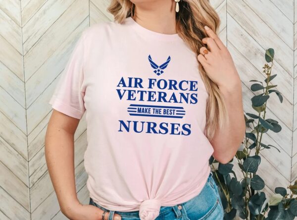 air force veteran nurse shirt