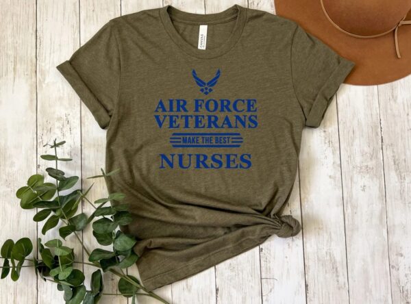 air force veteran nurse shirt