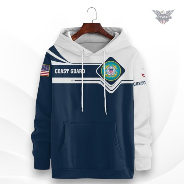 custom coast guard veteran hoodie