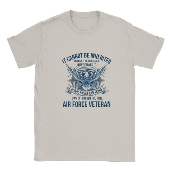 earned not inherited veteran shirt