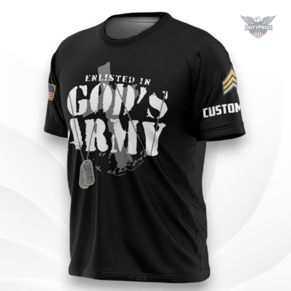 Enlisted in God’s Army t-shirt