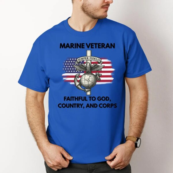 faithful to god country and corps shirt faithful to god country and corps shirt