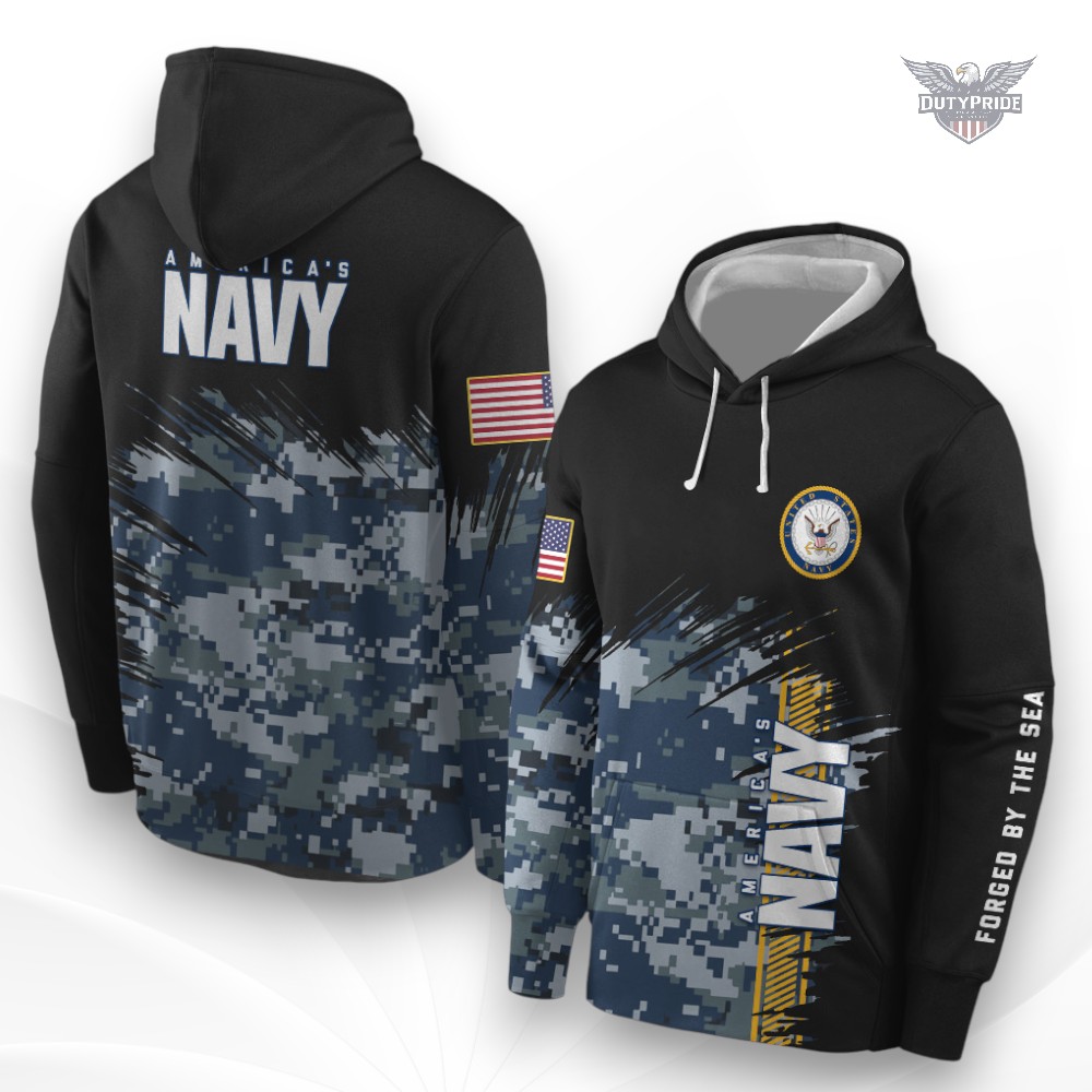 forged by the sea hoodie