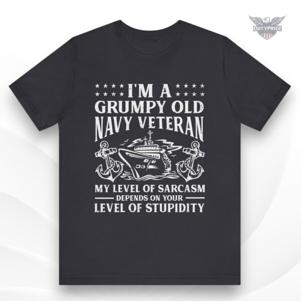 grumpy old navy veteran shirt
