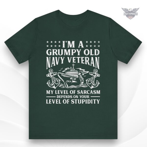 grumpy old navy veteran shirt