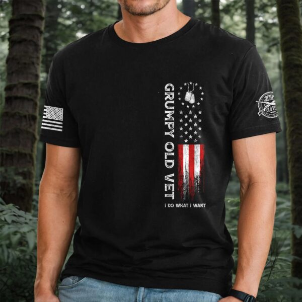 grumpy old veteran shirt
