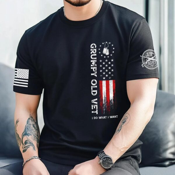 grumpy old veteran shirt