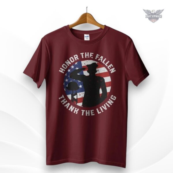 honor the fallen thank the living shirt