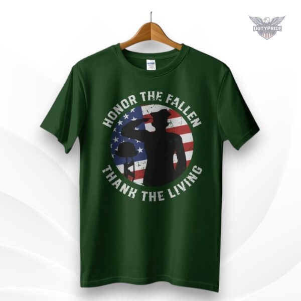 honor the fallen thank the living shirt