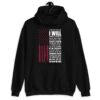 i will military oath hoodie