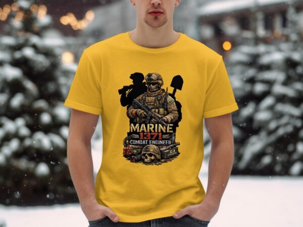 marine 1371 combat engineer shirt