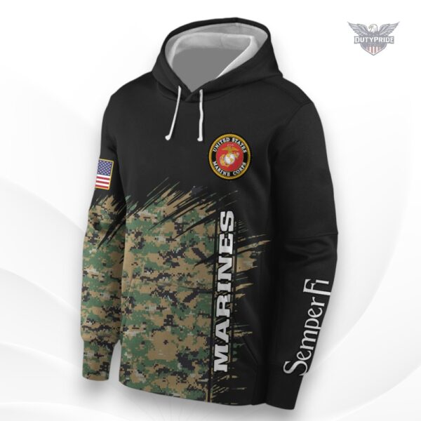 marine corps camo hoodie