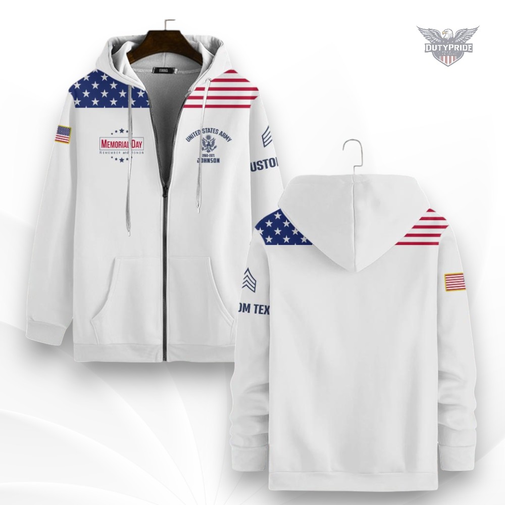 memorial day remember and honor hoodie