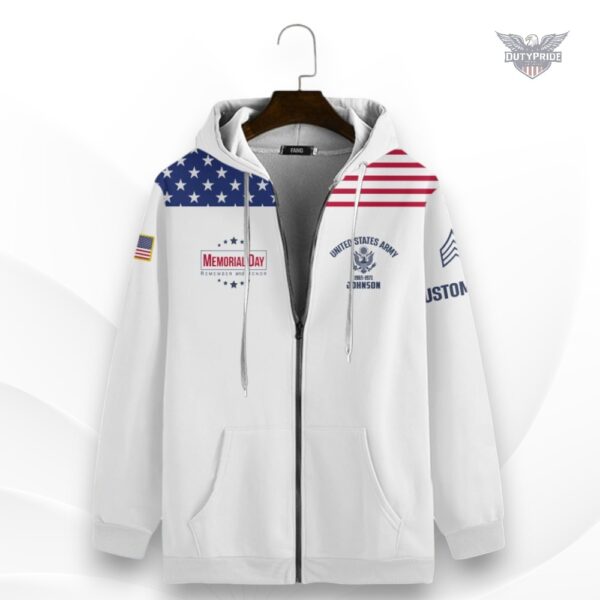 memorial day remember and honor hoodie