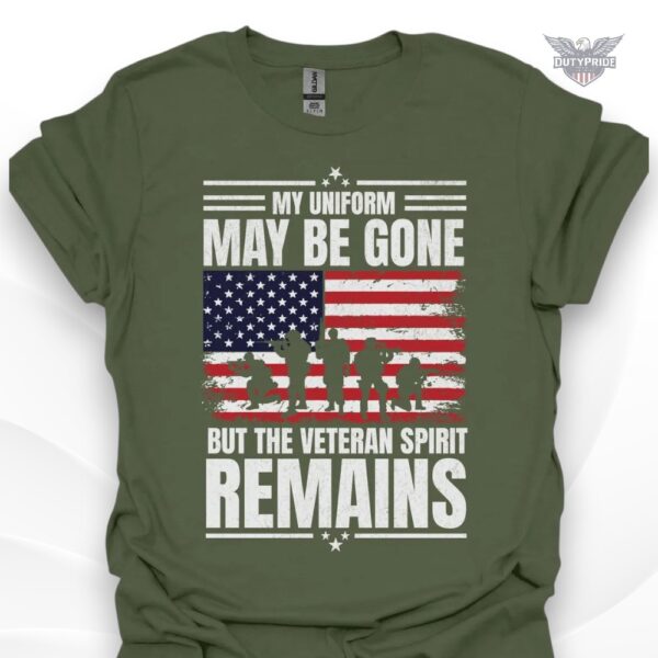 my uniform may be gone t shirt