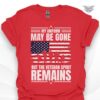 my uniform may be gone t shirt